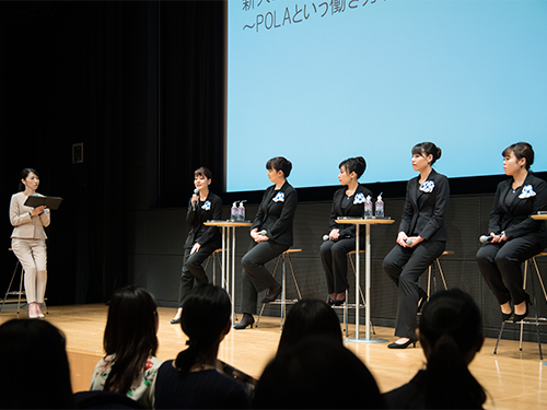 職場環境などについて語る新人ＢＤら